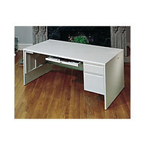 HON; 38000-Series Center Drawer, For Double-Pedestal Desk, Light Gray