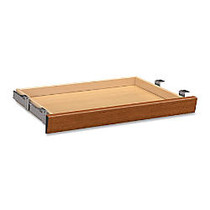 HON; Valido&trade; Angled Wood Center Drawer, 2 1/2 inch;H x 26 inch;W x 15 3/8 inch;D, Bourbon Cherry