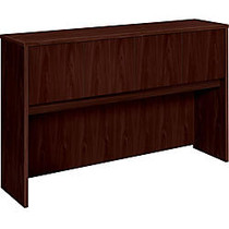 basyx; by HON BL Series 4-Door Stack-On Hutch, 37 1/8 inch;H x 60 inch;W x 14 5/8 inch;D, Mahogany