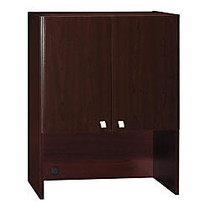 BBF Quantum 30 inch; Storage Hutch, 37 1/8 inch;H x 30 inch;W x 14 inch;D, Harvest Cherry, Standard Delivery Service