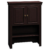 BBF Syndicate Hutch For Lateral Files, 41 3/8 inch;H x 31 5/8 inch;W x 13 1/4 inch;D, Mocha Cherry, Standard Delivery Service