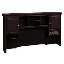 BBF Syndicate Tall Hutch For 72 inch; Desks, 41 3/8 inch;H x 72 1/8 inch;W x 12 5/8 inch;D, Mocha Cherry, Premium Installation Service