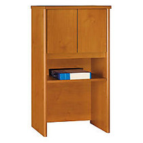 Bush Business Furniture Components Collection 24 inch; Wide Hutch, 43 inch;H x 23 5/8 inch;W x 15 3/8 inch;D, Natural Cherry, Premium Installation Service