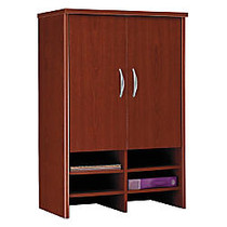 Bush Business Furniture Components Collection 30 inch; Wide Hutch, 43 inch;H x 29 1/2 inch;W x 15 3/8 inch;D, Mahogany, Premium Installation Service