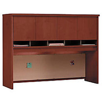 Bush Business Furniture Components Collection 60 inch; Wide Hutch, 43 inch;H x 58 7/8 inch;W x 15 3/8 inch;D, Hansen Cherry, Standard Delivery Service