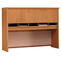 Bush Business Furniture Components Collection 60 inch; Wide Hutch, 43 inch;H x 58 7/8 inch;W x 15 3/8 inch;D, Natural Cherry, Standard Delivery Service