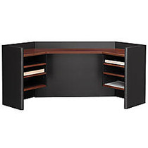 Bush; Office Advantage 42 inch; Corner Hutch, 23 5/8 inch;H x 40 3/4 inch;W x 40 3/4 inch;D, Hansen Cherry/Galaxy, Premium Installation Service