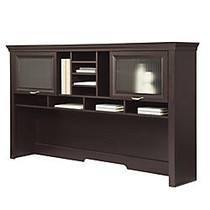 Realspace; Magellan Performance Collection Hutch, 40 1/2 inch;H x 70 9/10 inch;W x 12 9/10 inch;D, Espresso