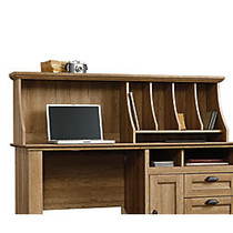 Sauder Barrister Lane Wood Organizer Hutch, 16 7/8 inch;H x 54 3/8 inch;W x 11 1/2 inch;D, Scribed Oak, Standard Delivery