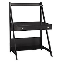 Bush; Alamosa Ladder Desk, 52 1/8 inch;H x 36 1/4 inch;W x 23 1/4 inch;D, Black