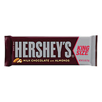 Hershey's; Milk Chocolate With Almonds, King Size, 2.6 Oz Bar