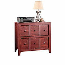 Sauder; Anywhere Solutions Filing Cabinet, 2 Drawers, 33 1/2 inch;H x 36 3/10 inch;W x 19 1/2 inch;D, Fiery Pine