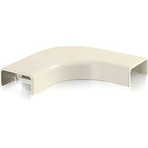 C2G Wiremold Uniduct 2800 Bend Radius Compliant Flat Elbow - Ivory