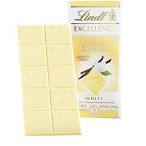 Lindt Excellence Chocolate, White Coconut Chocolate Bars, 3.5 Oz, Box Of 12