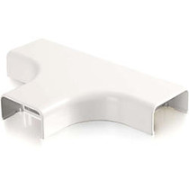 C2G Wiremold Uniduct 2900 Bend Radius Compliant Tee - White