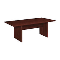 basyx; by HON BL-Series Rectangular Conference Table With Slab Base, 29 1/2 inch;H x 72 inch;W x 36 inch;D, Mahogany