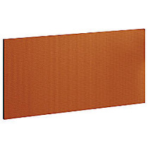 BBF Momentum Desk Tackboard, 14 3/4 inch;H x 30 5/8 inch;W x 5/8 inch;D, Tangerine, Premium Installation Delivery