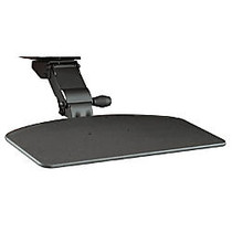 Bush Business Furniture Articulating Keyboard Tray, 7 1/2 inch;H x 24 1/2 inch;W x 19 1/2 inch;D, Galaxy Black, Standard Delivery Service