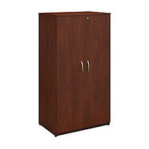 Bush Business Furniture Components Elite Storage Wardrobe Tower, 66 inch;H x 35 11/16 inch;W x 23 3/8 inch;D, Hansen Cherry