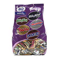 M&Ms; Mars Mixed Miniatures Variety Bag, 40 Oz, Pack Of 2