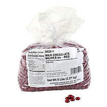 Milkies Milk Chocolates, 5-Lb Bag, Red