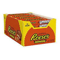 Reese's Crunchy Peanut Butter Cups, Box Of 24