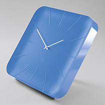 Sigel Artetempus Inu Wall Clock, 14 inch;H x 14 inch;W x 2 inch;D, Blue