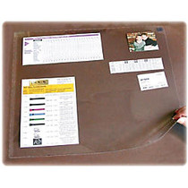 Artistic Second Sight Desk Pad - Rectangle - 17 inch; Width x 21 inch; Depth - Plastic - Clear