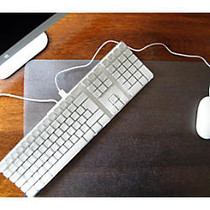 Floortex Desktex PET Desk Mats, 17 inch; x 22 inch;, 100% Recycled, Tinted, Pack Of 2