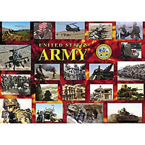 Integrity Desk Pad, 17 inch; x 24 inch;, Army Multiphoto, Pack Of 6