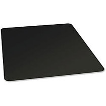 Lorell Bio-based Black Desk Pad - Rectangle - 36 inch; Width x 20 inch; Depth - Black