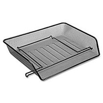 Lorell; Letter Tray, Mesh/Black