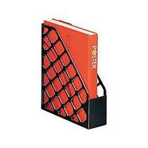 Office Wagon; Brand 30% Recycled Mesh Plastic Magazine File, Standard, Black