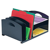 Office Wagon; Brand 58% Recycled Letter Size Combo Vertical/Horizontal Organizer, Black