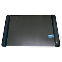 Office Wagon; Brand Executive Desk Pad With Microban;, 19 inch; x 24 inch;, Black