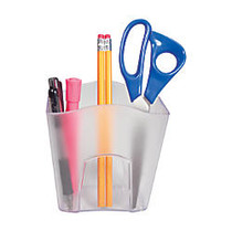 Office Wagon; Brand Jumbo Pencil Holder, Clear