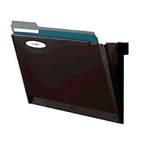 Rubbermaid Magnetic Hot File Pocket with Label Holder - Smoke - 1Each