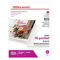 Bound Top-Load Poly Sheet Protectors By [IN]PLACE;, 8 1/2 inch; x 11 inch;