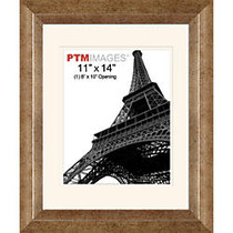 PTM Images Photo Frame, 1 Opening Portrait, 14 1/2 inch;H x 2 inch;W x 17 1/2 inch;D, Champagne