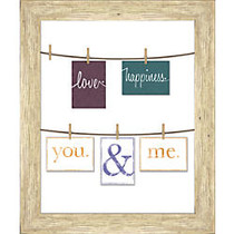 PTM Images Photo Frame, You And Me, 23 inch;H x 1 3/4 inch;W x 27 inch;D, White