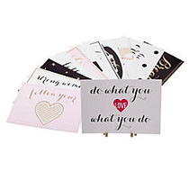 See Jane Work; Desktop Easel With Motivational Cards, Multicolor