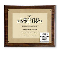 Uniek; Wood Award Plaque, 8 1/2 inch;H x 11 inch;W, Mahogany