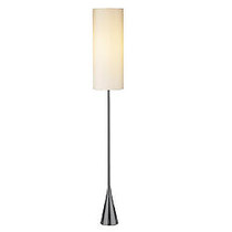 Adesso; Bella Floor Lamp, 74 inch;, White