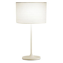 Adesso; Oslo Table Lamp, 22 1/2 inch;H, White Shade/White Base