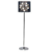 Adesso; Starburst Floor Lamp, 60 inch;H, Chrome