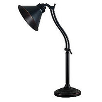 Kenroy 27 inch; Adjustable-Arm Desk Lamp, Oil-Rubbed Bronze Finish
