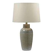 Kenroy Facade Table Lamp, 28 inch;H, Tan