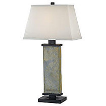 Kenroy Hanover Table Lamp, 29 inch;H, Natural Slate