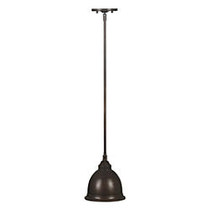 Kenroy Home Carson 1-Light Mini Hanging Pendant Lamp, 53 inch;H, Golden Bronze