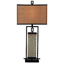 Kenroy Plateau Table Lamp, Bronze/Gold